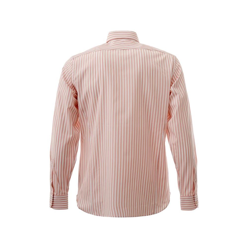 Elegant Cotton Pink Shirt for Men