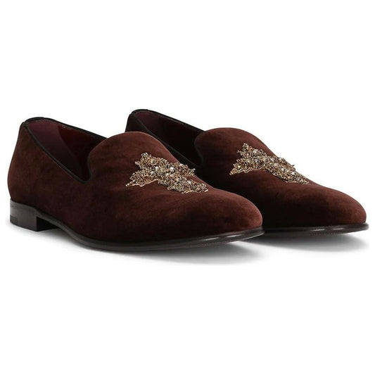 Red Cotton Loafer