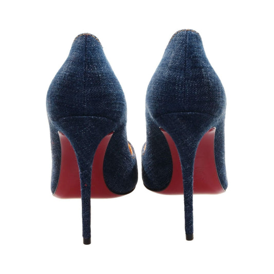 So Kate 120 Denim High Heel Pumps