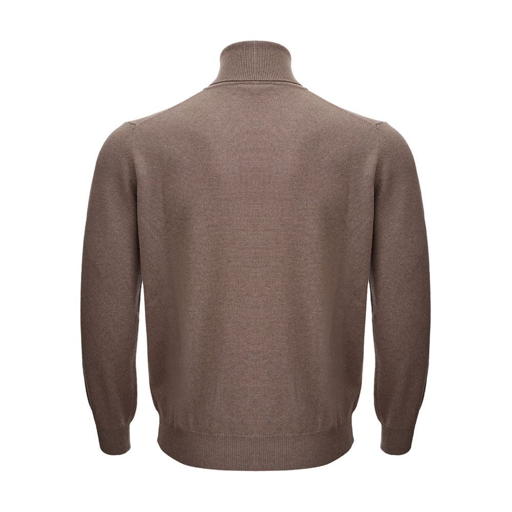 KANGRA Brown Wool Sweater KANGRA