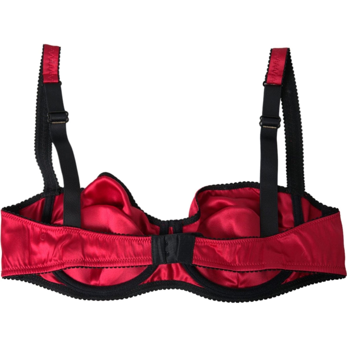 Bordeaux Silk Stretch Balconcino Bra Underwear