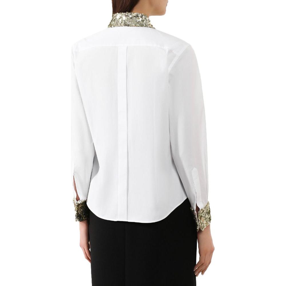 Dolce & Gabbana White Cotton Shirt Dolce & Gabbana