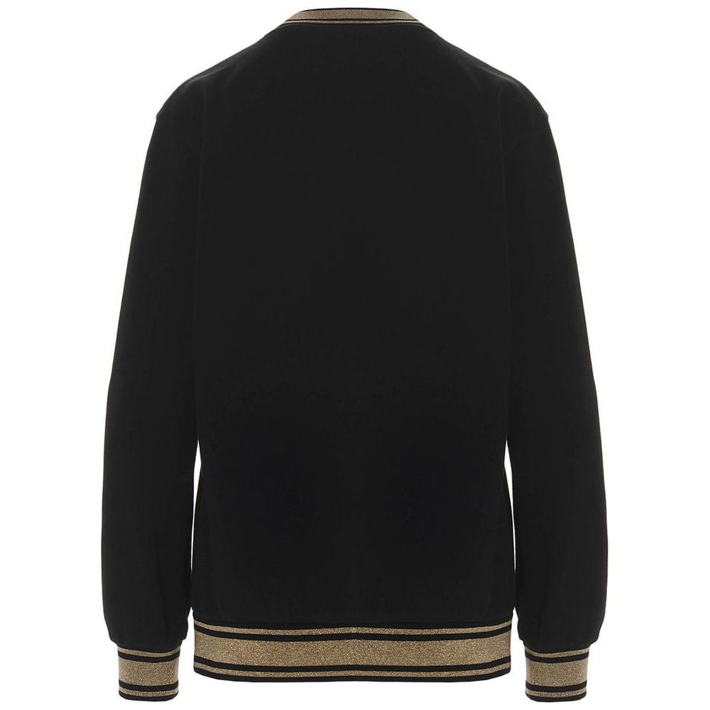 Black Cotton Sweater