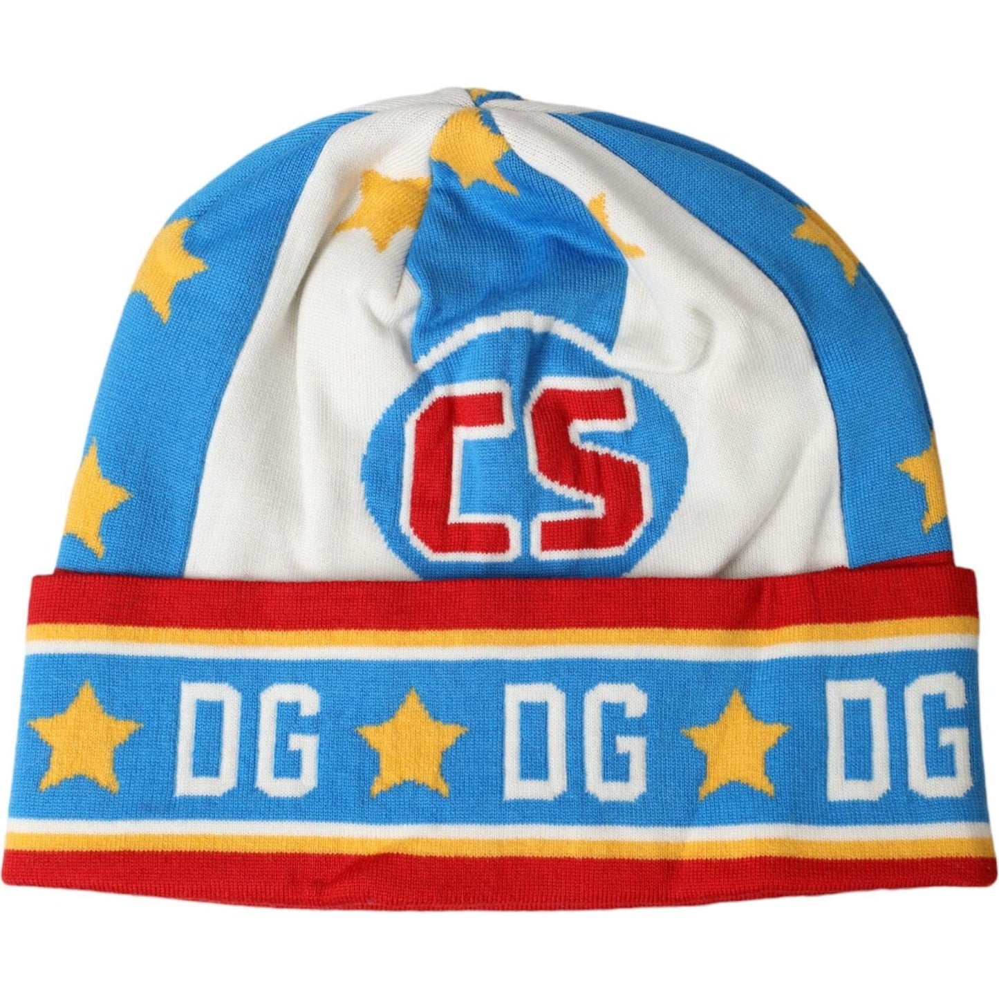 Multicolor DG Sicily Print Winter Beanie Hat