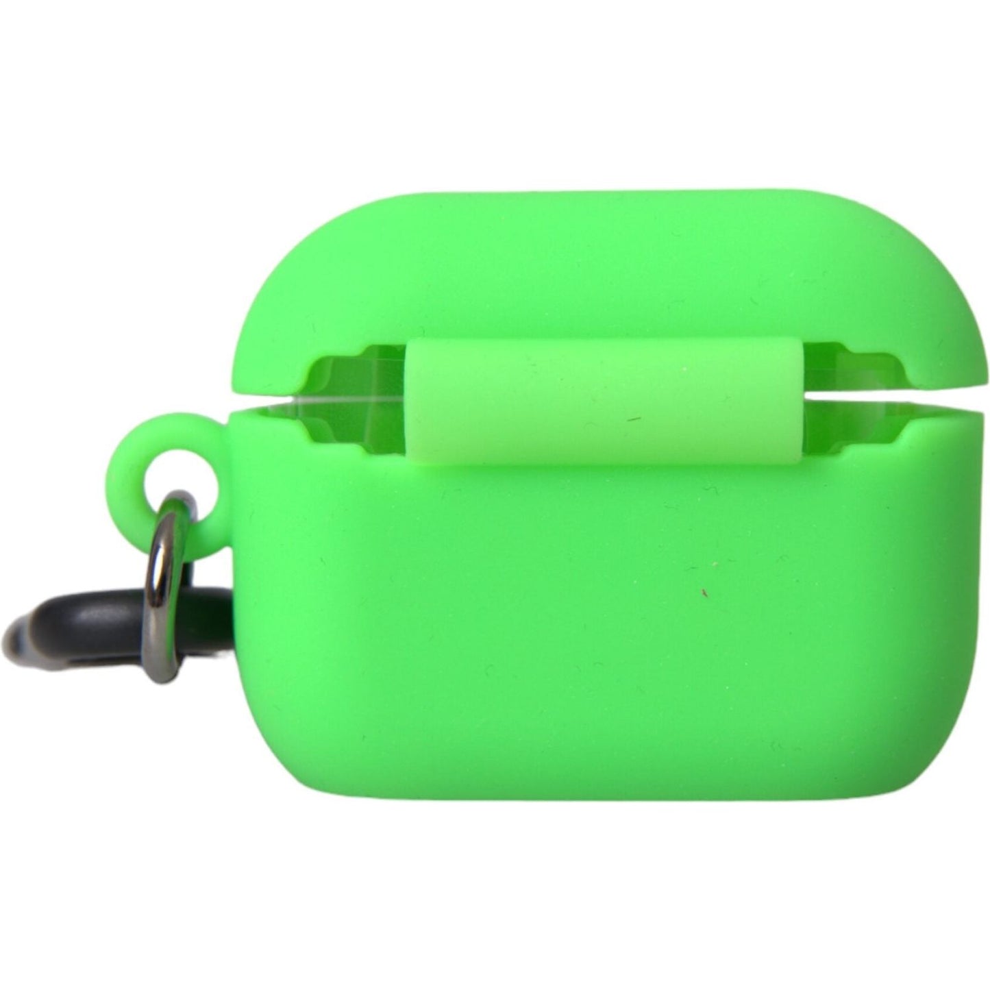 Dolce & Gabbana Neon Green Silicone Logo Embossed Airpods Case Dolce & Gabbana