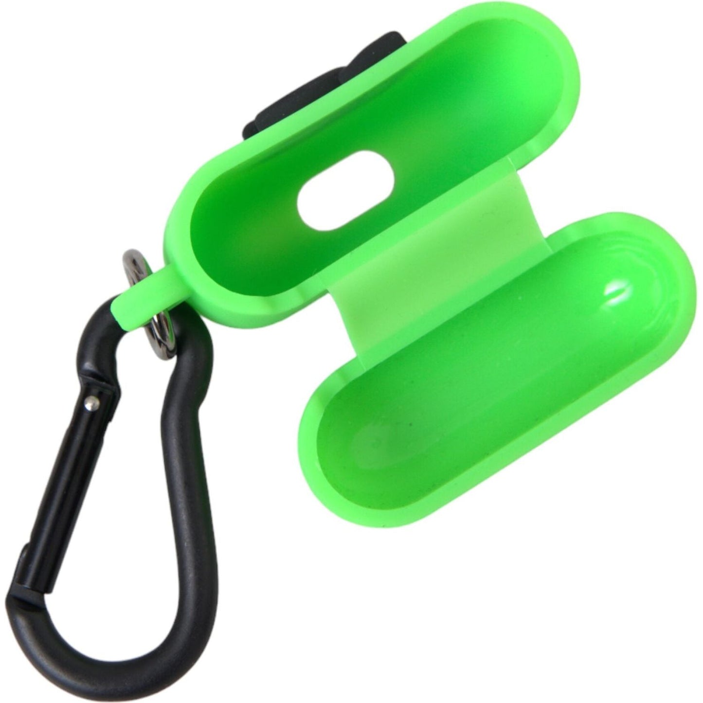 Dolce & Gabbana Neon Green Silicone Logo Embossed Airpods Case Dolce & Gabbana