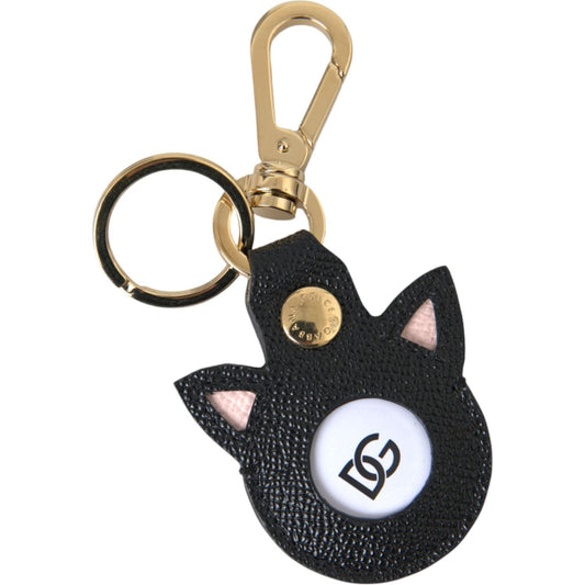 Multicolor Dauphine Calfskin DG Logo Keyring Keychain