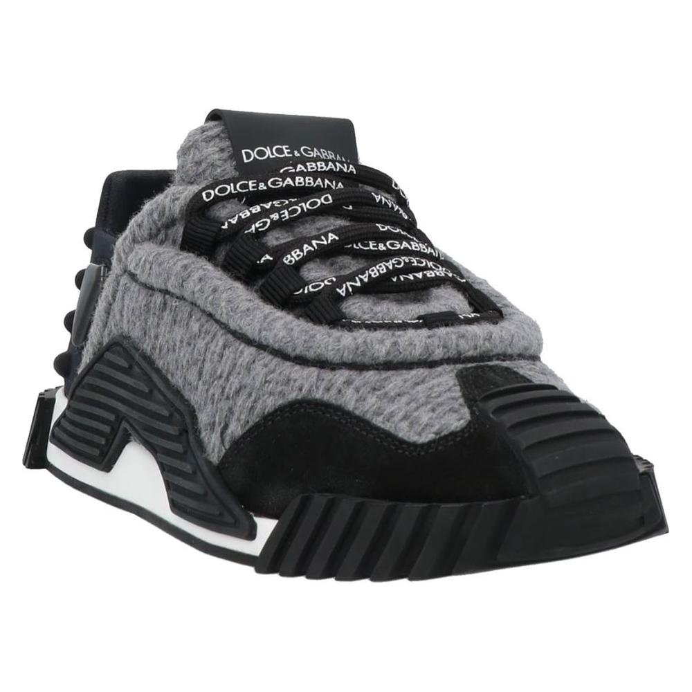 Dolce & Gabbana Black Cotton Sneaker Dolce & Gabbana