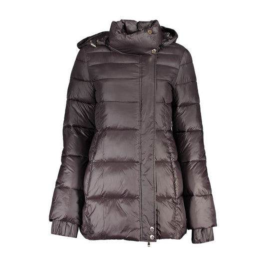 Black Polyamide Jackets & Coat