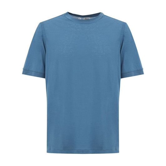 Light Blue Cotton T-Shirt