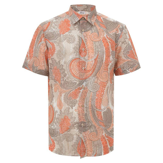 Orange Cotton Shirt