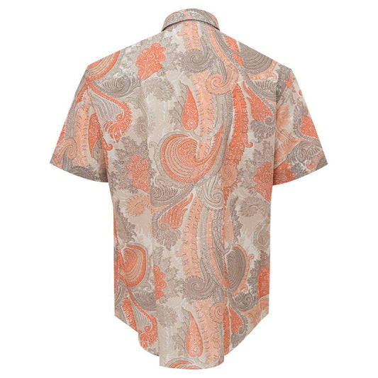 Orange Cotton Shirt