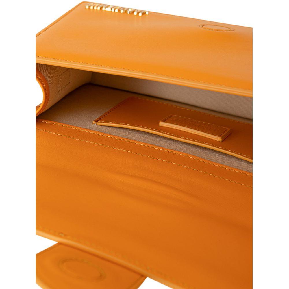 Jacquemus Orange Leather Handbag Jacquemus