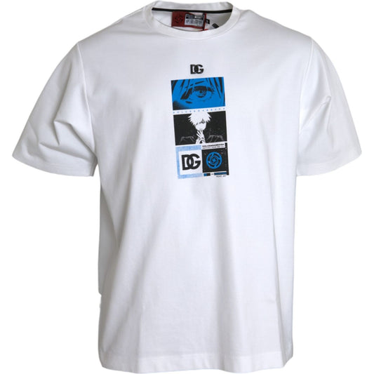 White Jujutsu Kaisen Short Sleeves T-shirt