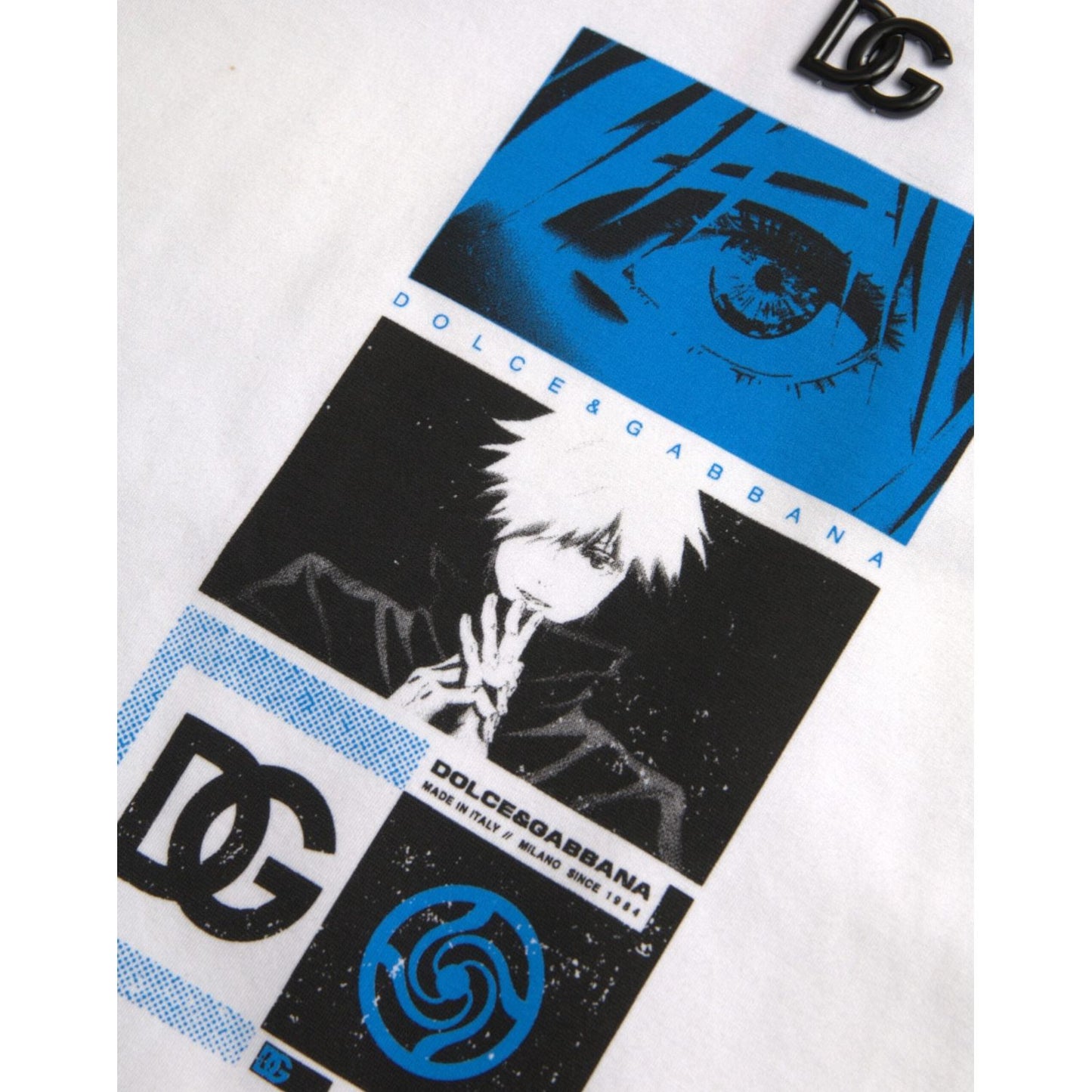 White Jujutsu Kaisen Short Sleeves T-shirt