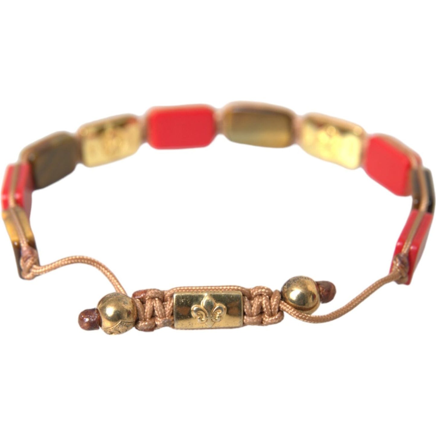 CZ Tiger Eye Red Coral 925 Silver Men Bracelet