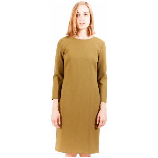 Green Polyester Dress