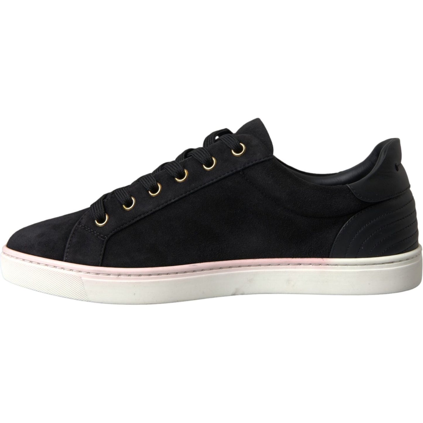 Black Suede Leather Men Low Top Sneakers Men Shoes