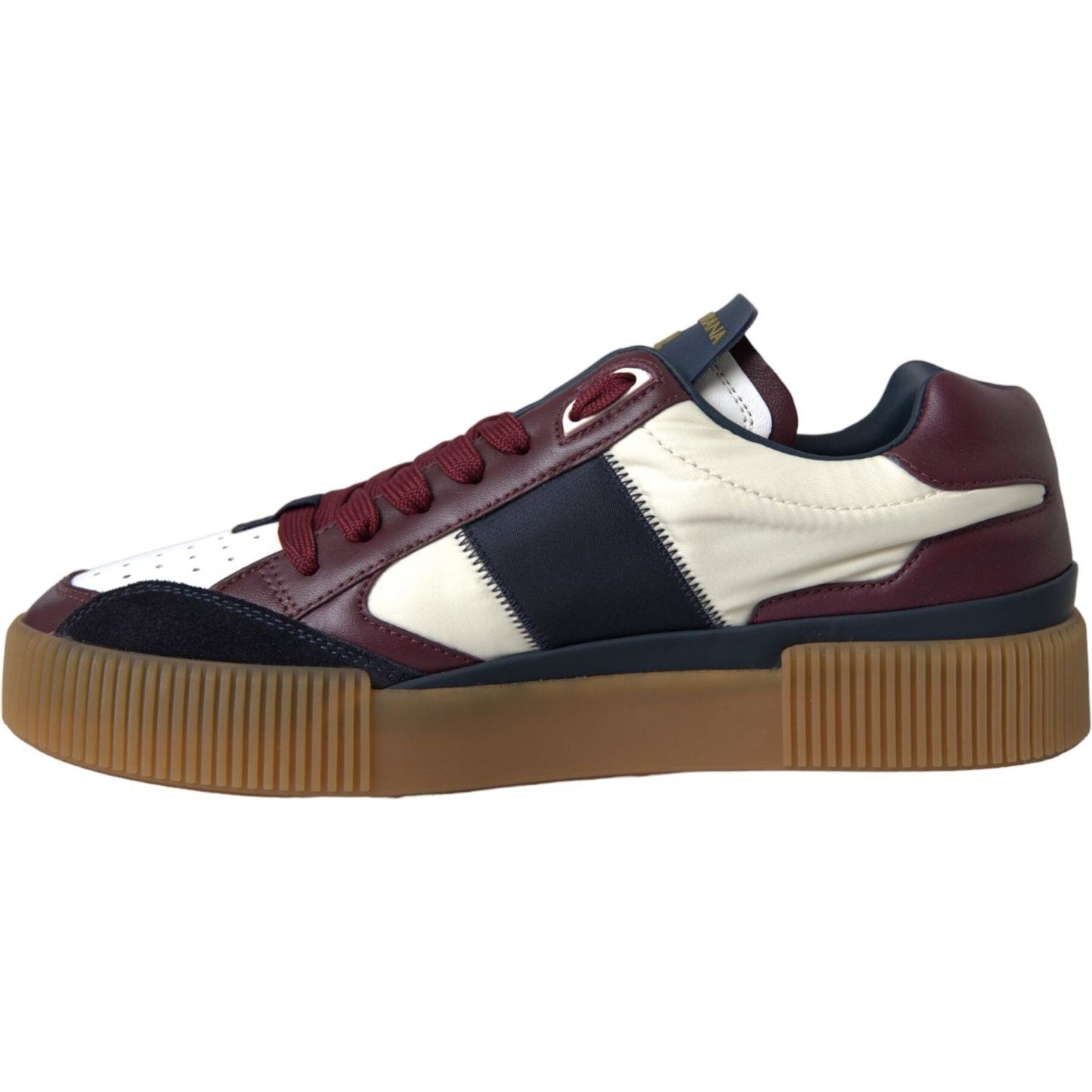 Multicolor Miami Leather Low Top Sneakers Shoes