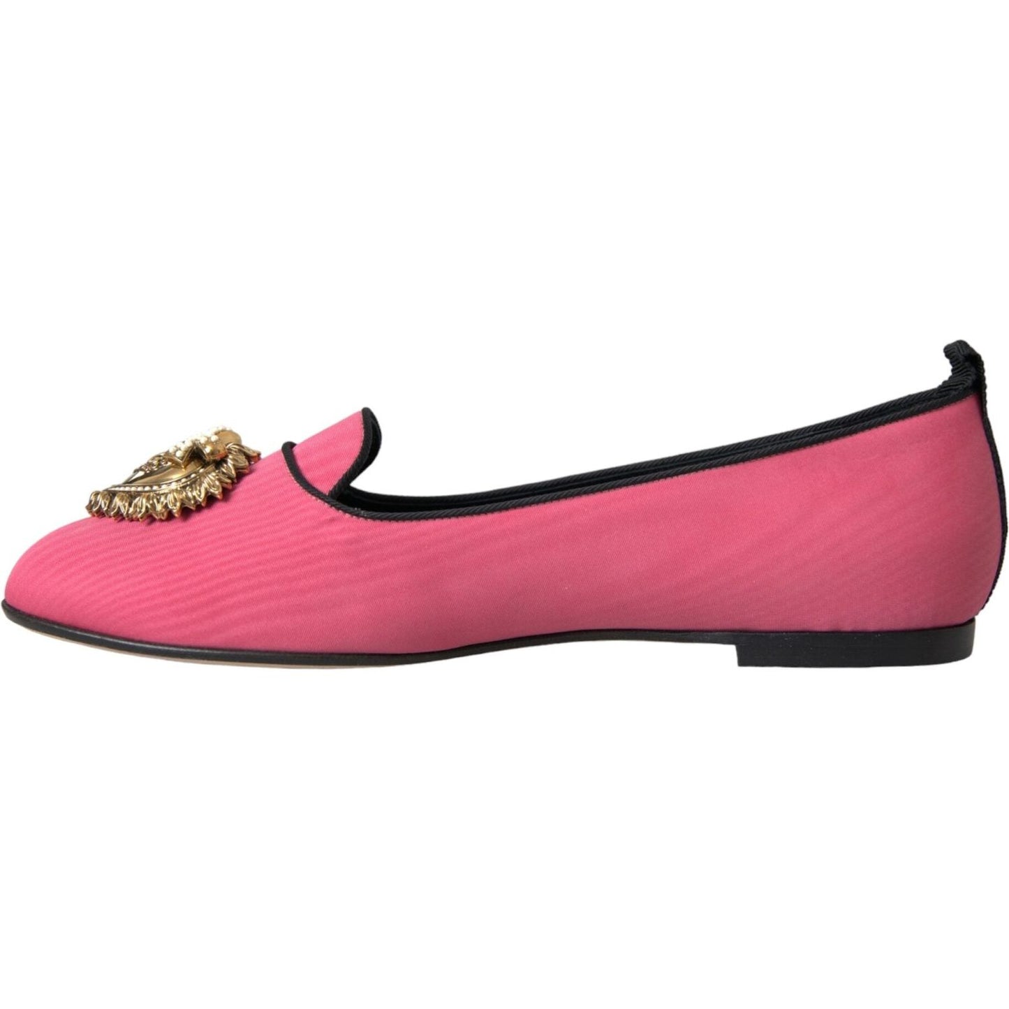 Pink Velvet Slip On Loafers Flats Shoes