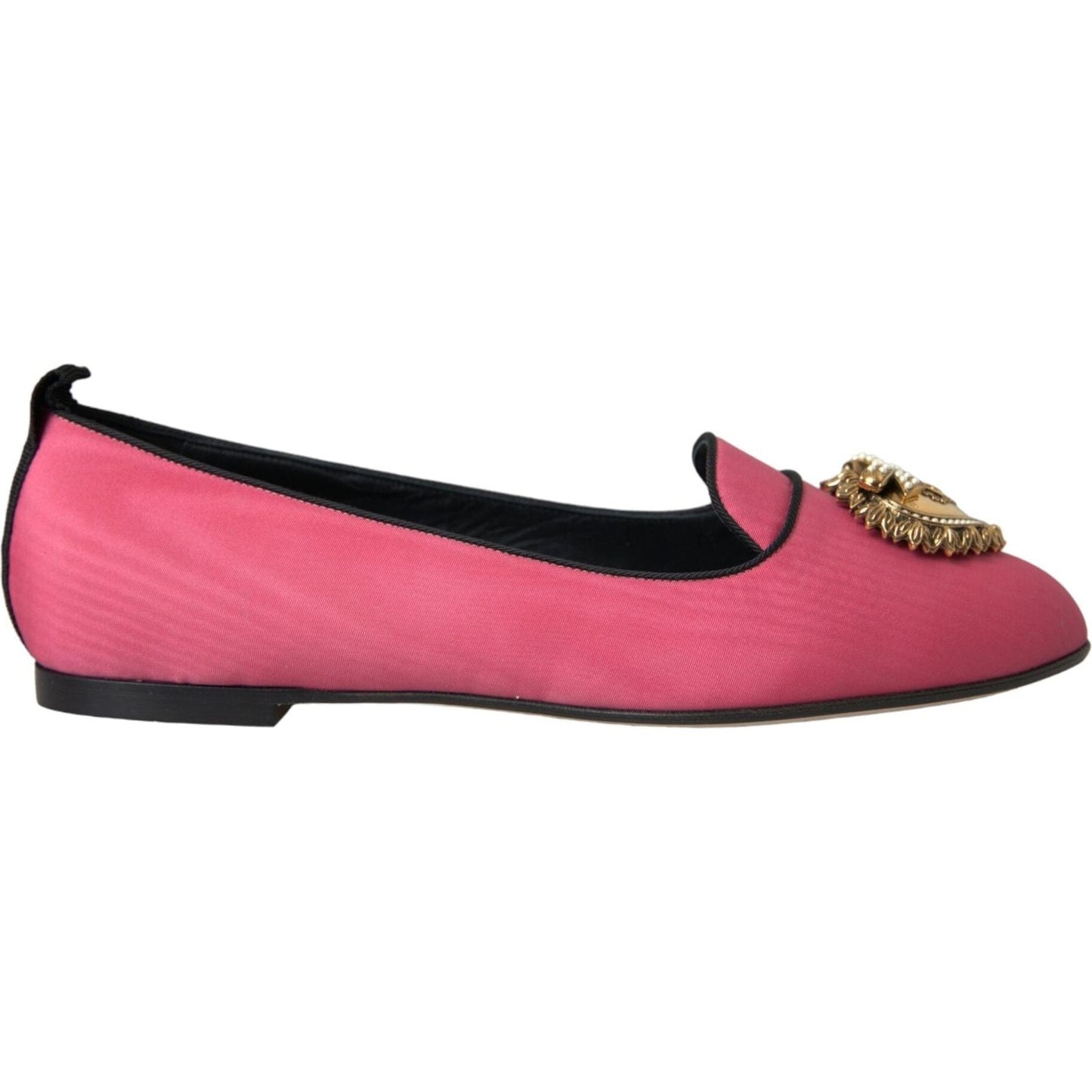 Pink Velvet Slip On Loafers Flats Shoes