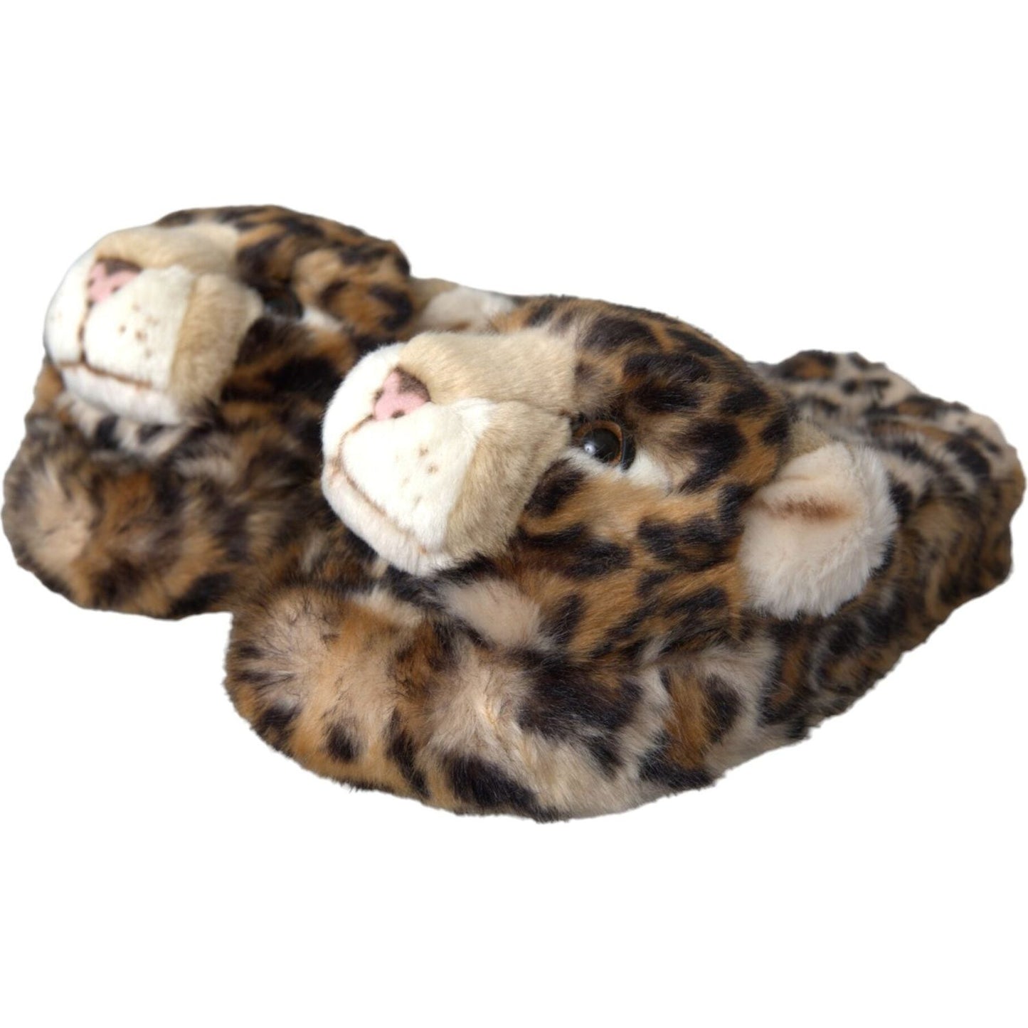 Brown Tiger Slippers Flats Sandals Shoes