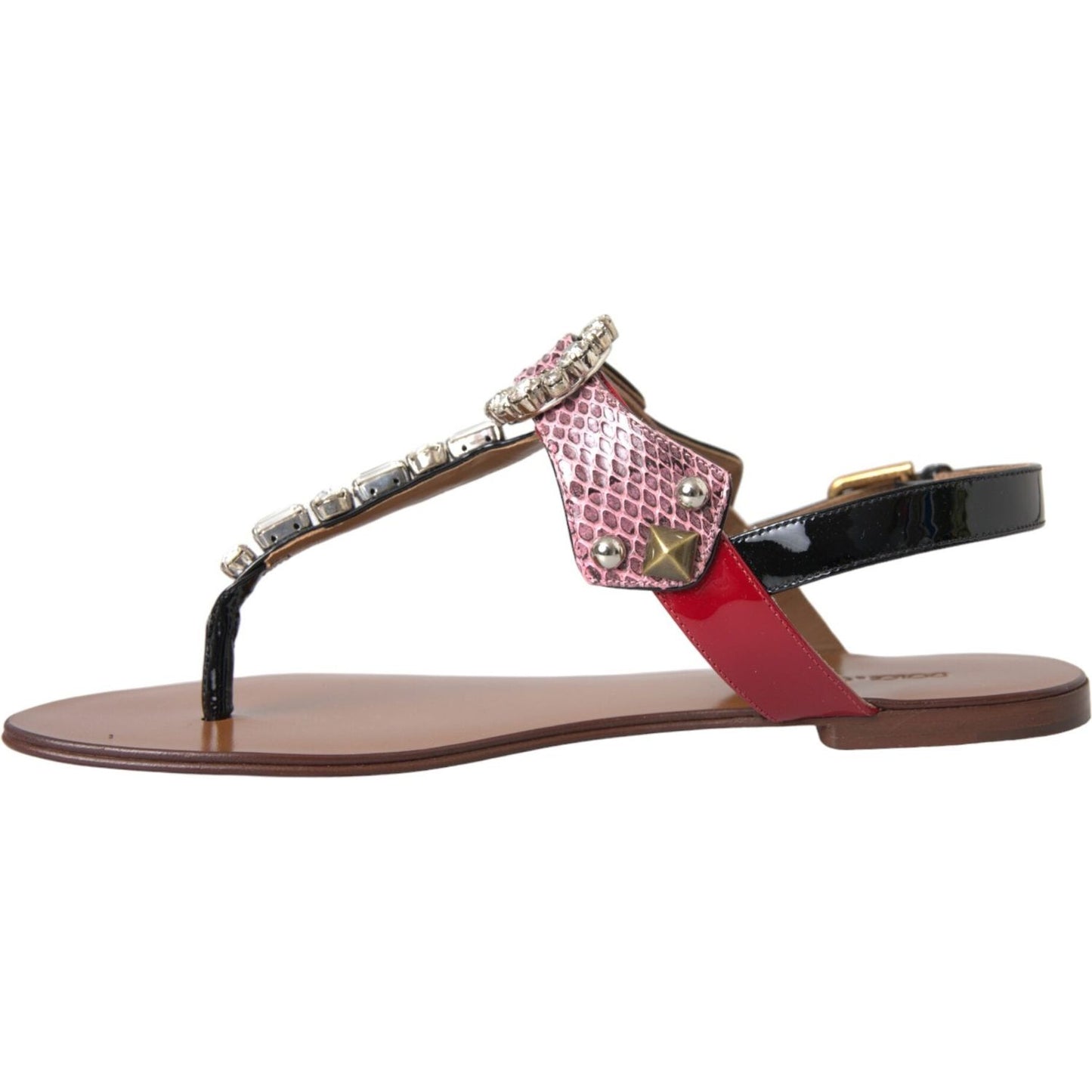 Multicolor Crystal Sandals Flip Flops Shoes