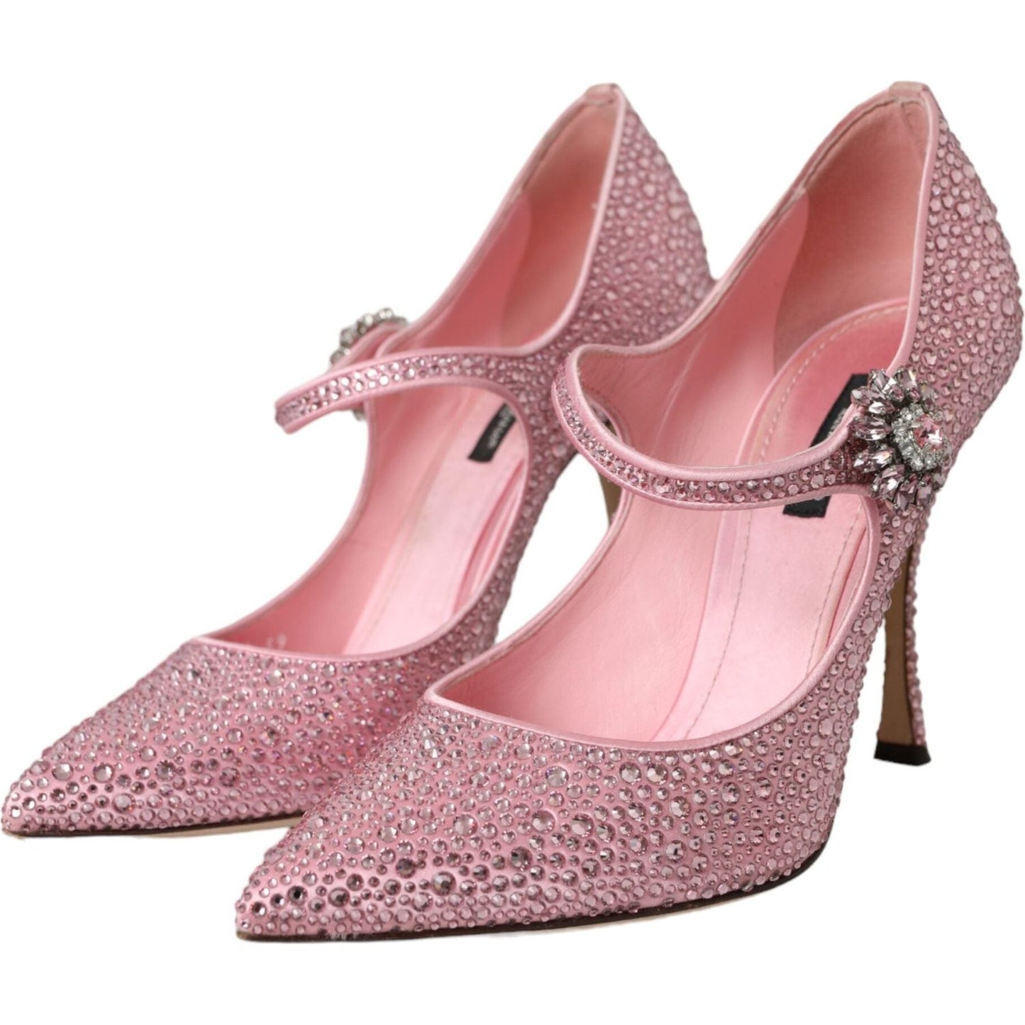 Pink Strass Crystal Heels Pumps Shoes