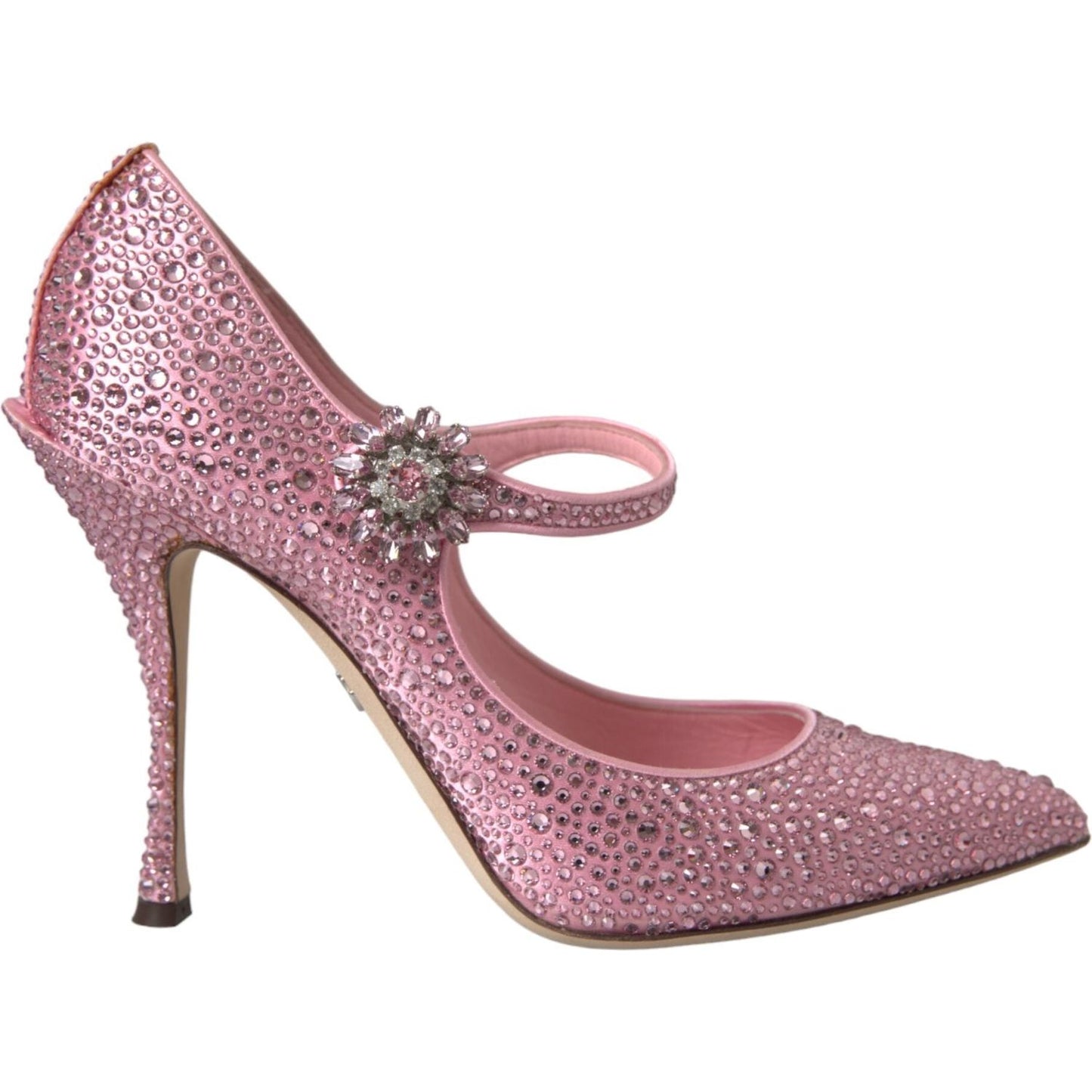 Pink Strass Crystal Heels Pumps Shoes