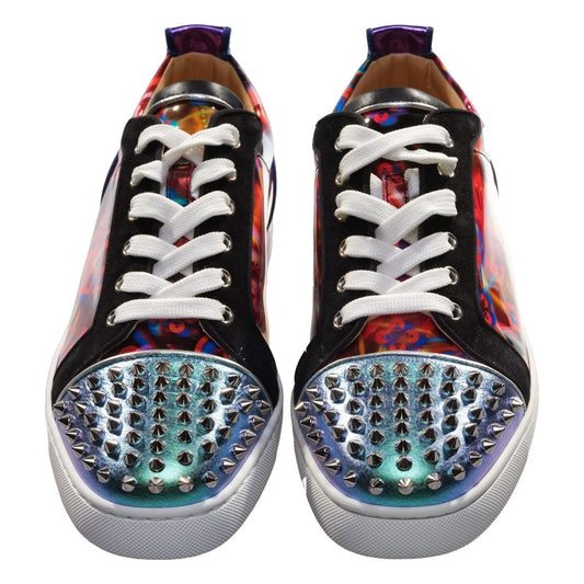 Louis Spikes Orlato Contrast Multicolor Laceup Sneakers