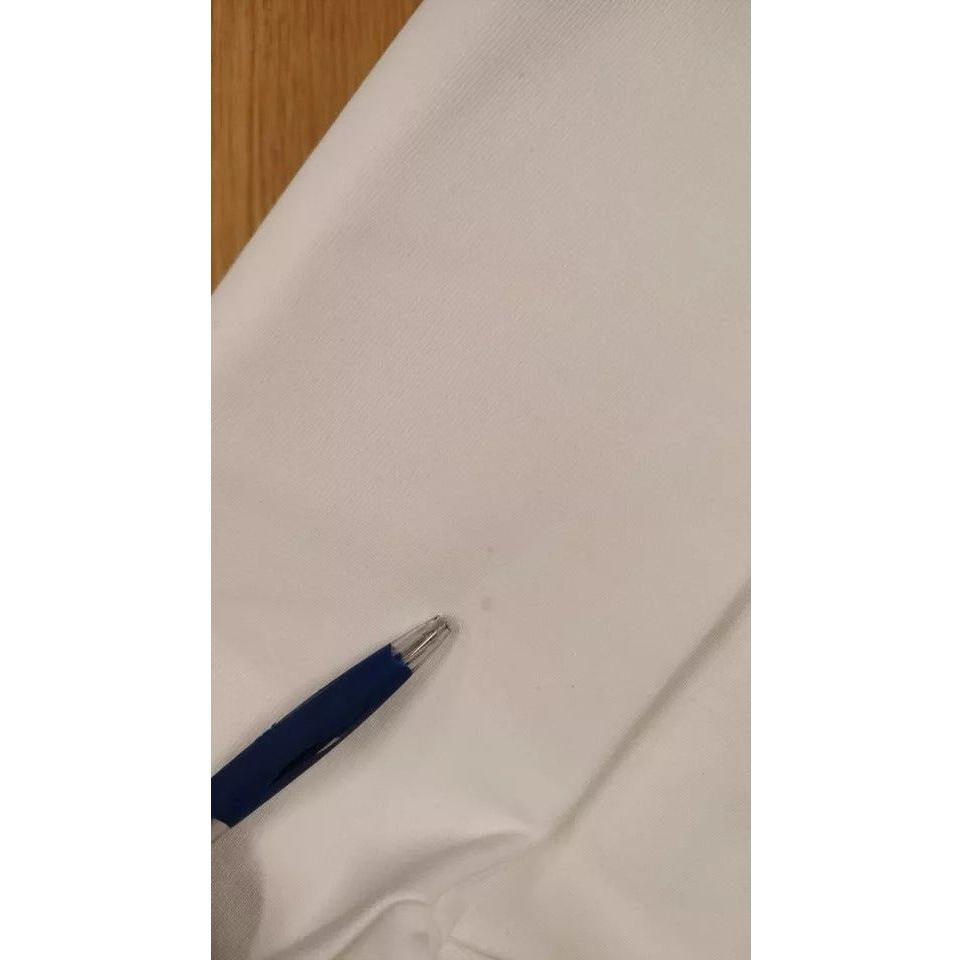 Dolce & Gabbana White Cotton Stretch Black HOT Crystal T-shirt