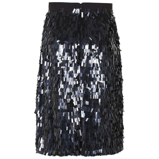 Black Polyester Skirt