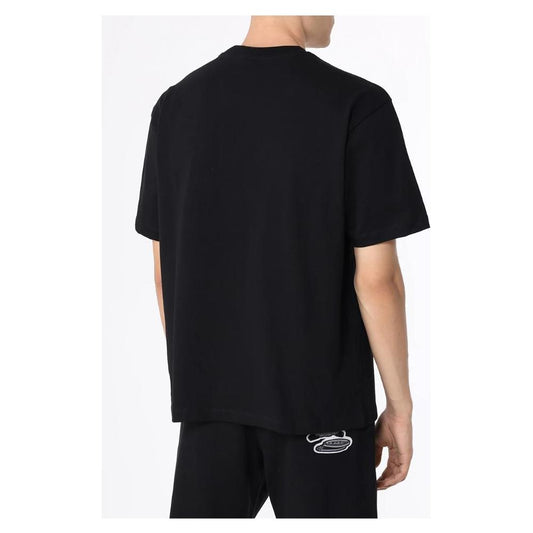 Black Cotton T-Shirt