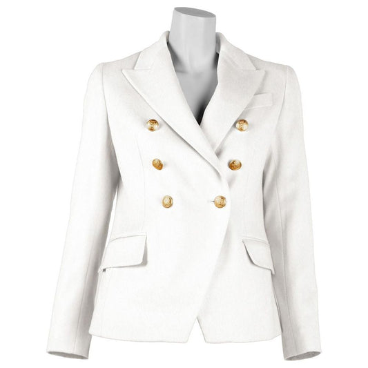 White Wool Vergine Suits & Blazer