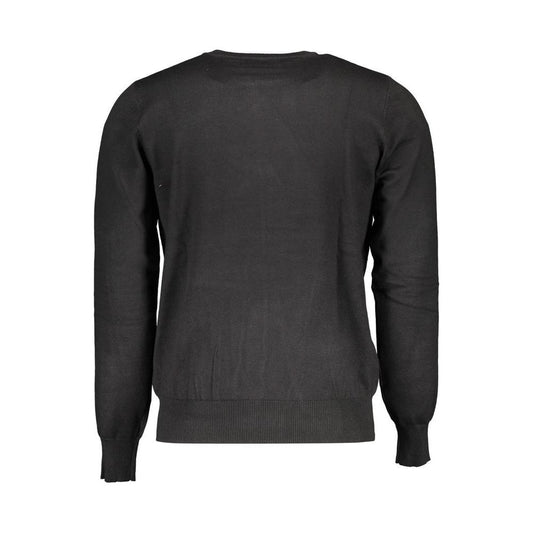 Black Nylon Sweater