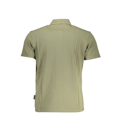 Napapijri Green Cotton Polo Shirt