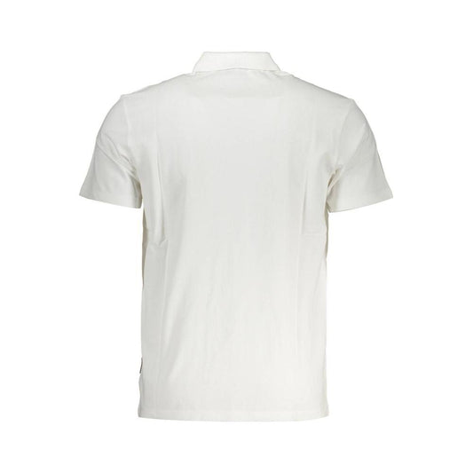 Elegant White Short-Sleeved Polo