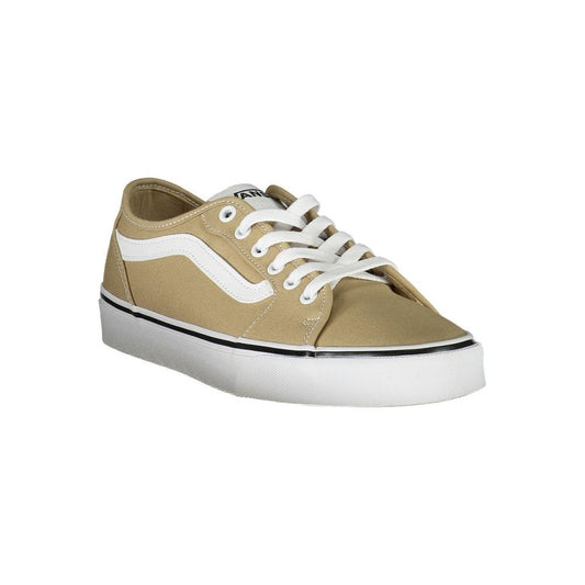 Beige Polyester Sneaker