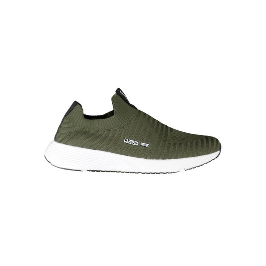 Green Polyester Sneaker