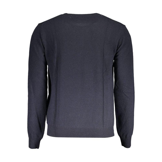 Elegant Blue Wool-Blend Sweater for Men La Martina