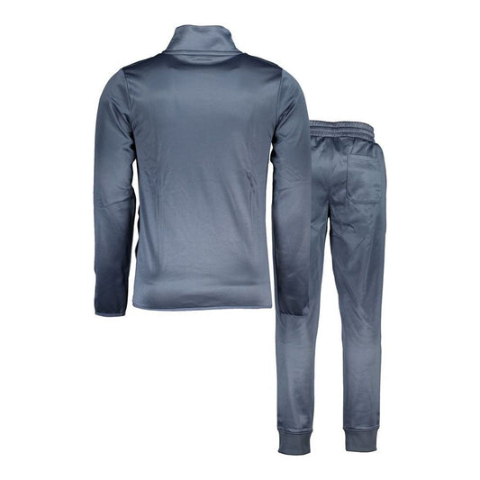 Elegant Blue Tracksuit Set for Men