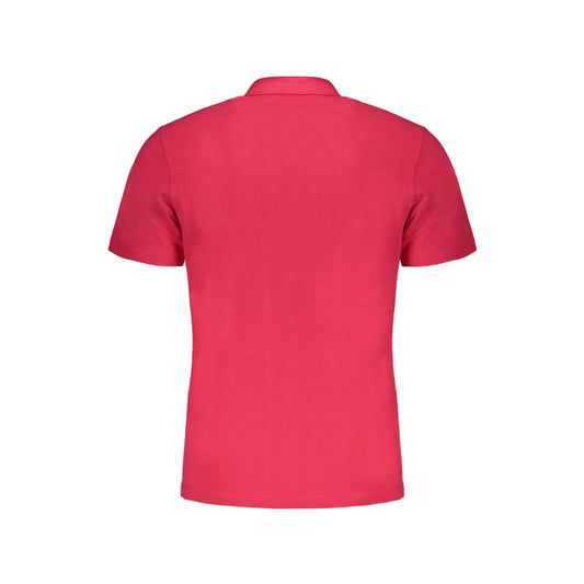 Pink Cotton Polo Shirt