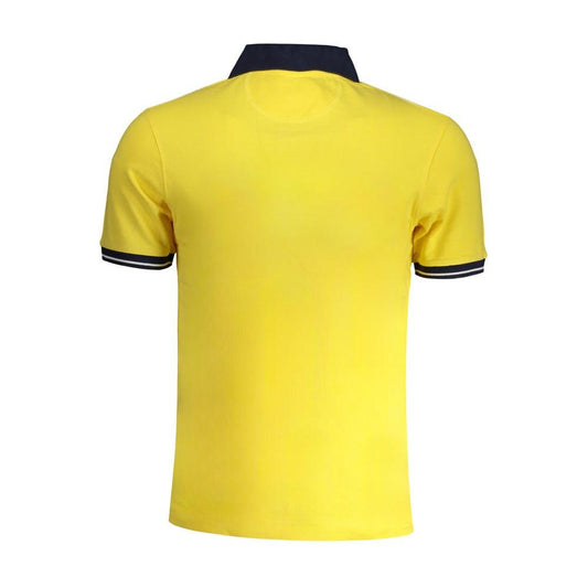 Yellow Cotton Polo Shirt