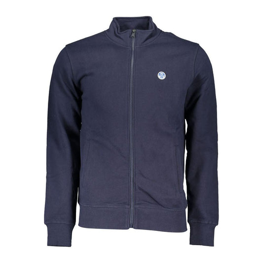 Eco-Conscious Zip-up Sweatshirt in Blue North Sails