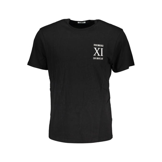 Black Cotton T-Shirt