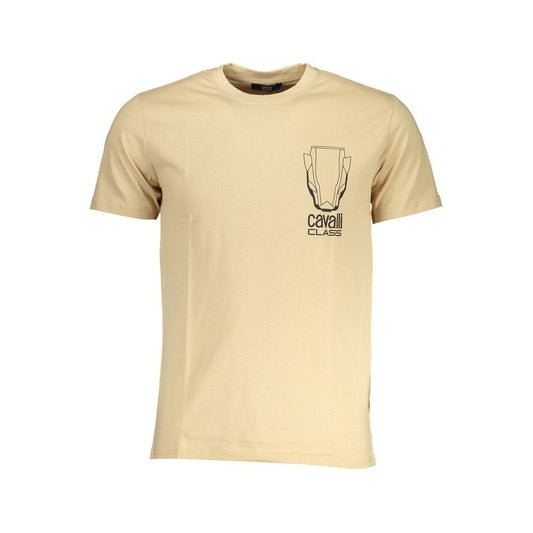 Beige Cotton T-Shirt