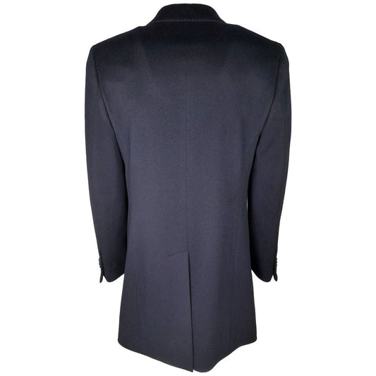 Blue Wool Vergine Jacket