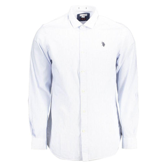 Slim Fit French Collar Embroidered Shirt U.S. POLO ASSN.