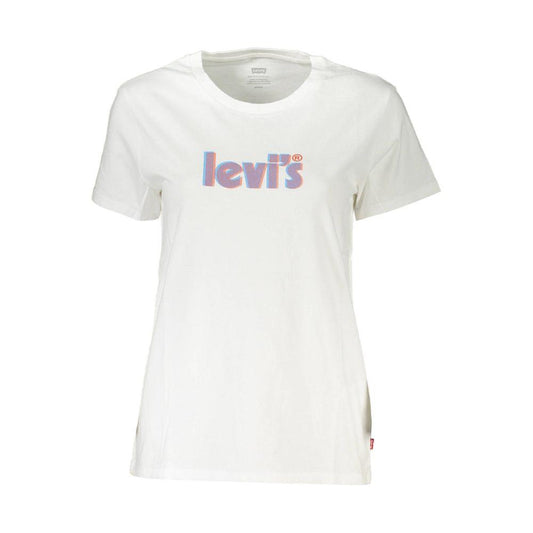 Levi's White Cotton Tops & T-Shirt Levi's