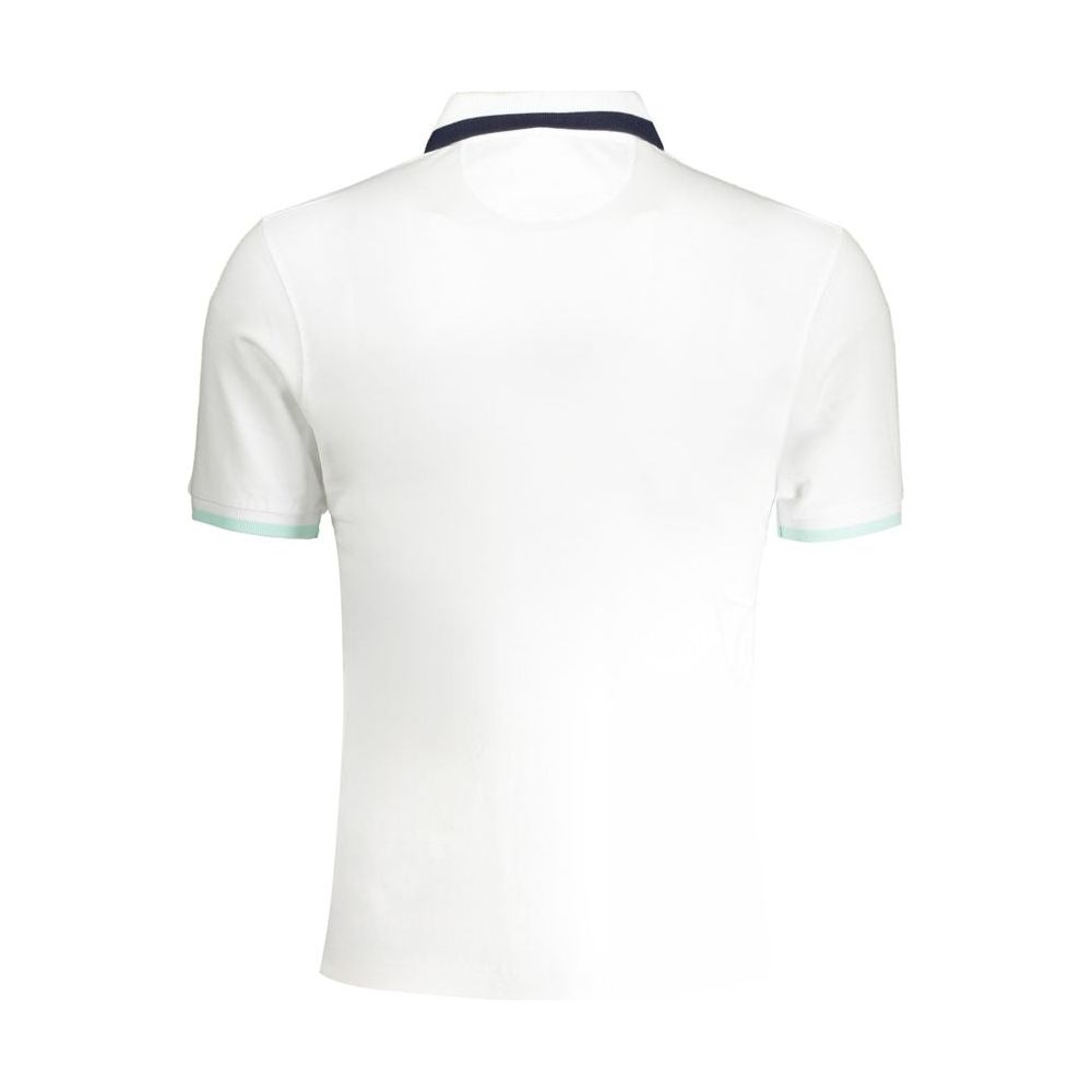 White Cotton Polo Shirt